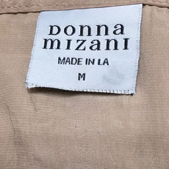DONNA MIZANI blush wrap dress. NWOT - Picture 9 of 11